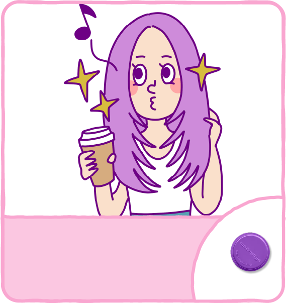 サロン帰りレイヤー