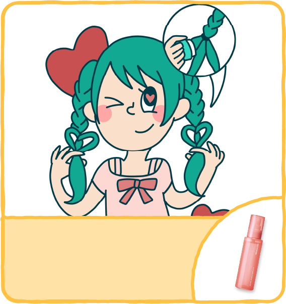 推し愛を崩さない♡ハートツイン